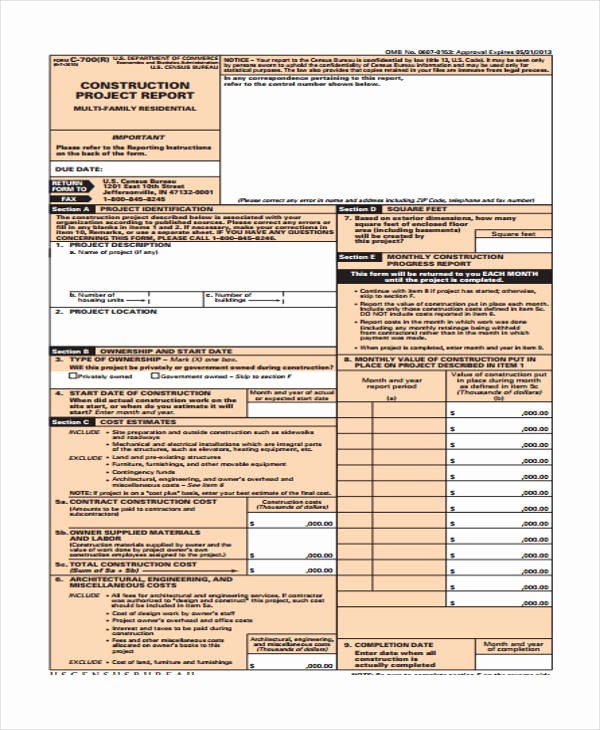 Construction Project Closeout Template Fresh 27 Printable Expense Report forms