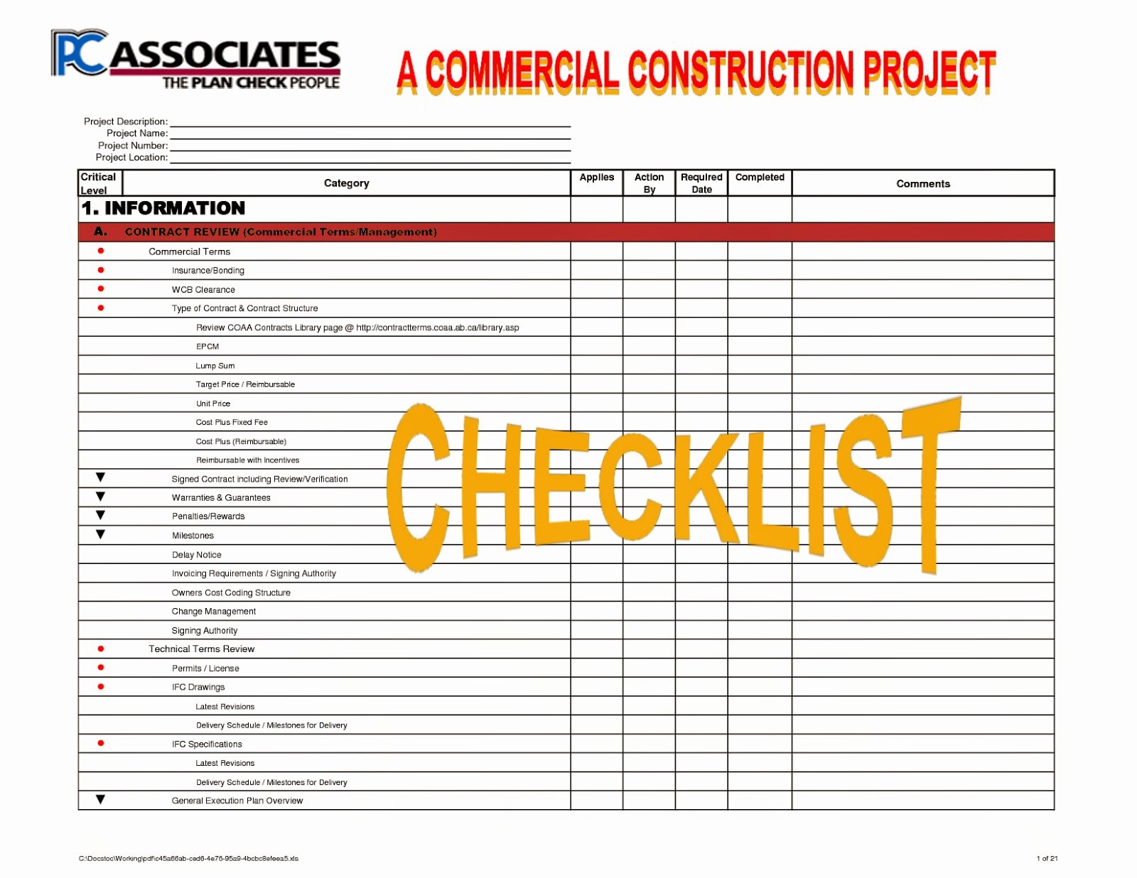 Construction Project Management Templates Lovely Construction Processes Review