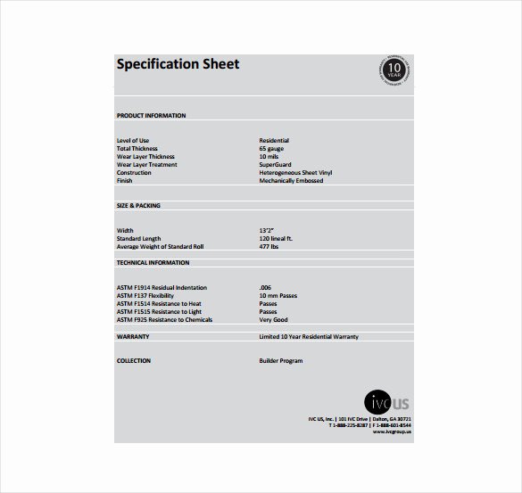 Construction Spec Sheet Template Best Of Residential Construction Spec Sheet Template