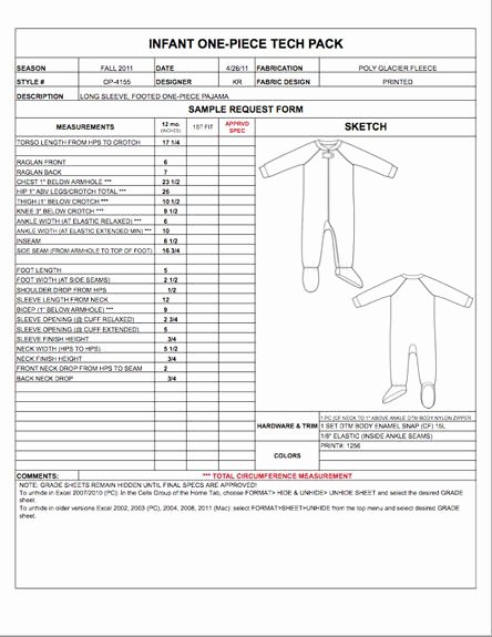 Construction Spec Sheet Template Unique 32 Best Images About Fashion Apparel Tech Pack Templates