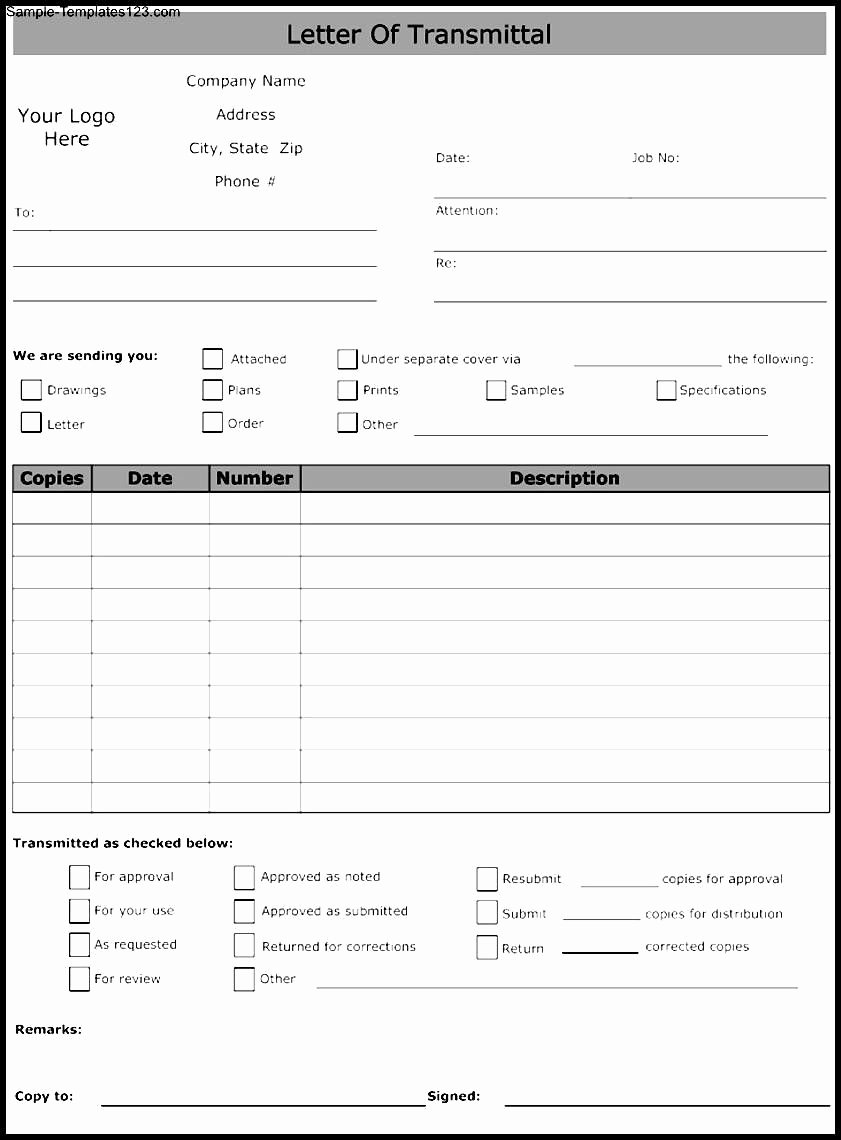 Construction Submittal form Template Best Of Free Construction Submittal form Template