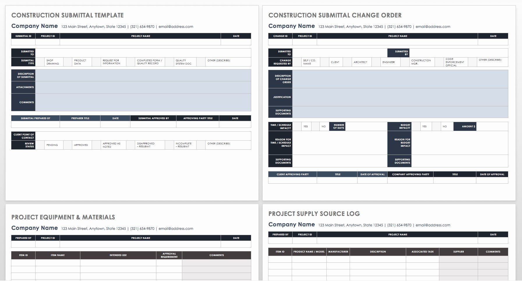 Construction Submittal form Template Inspirational How to Manage Construction Submittals