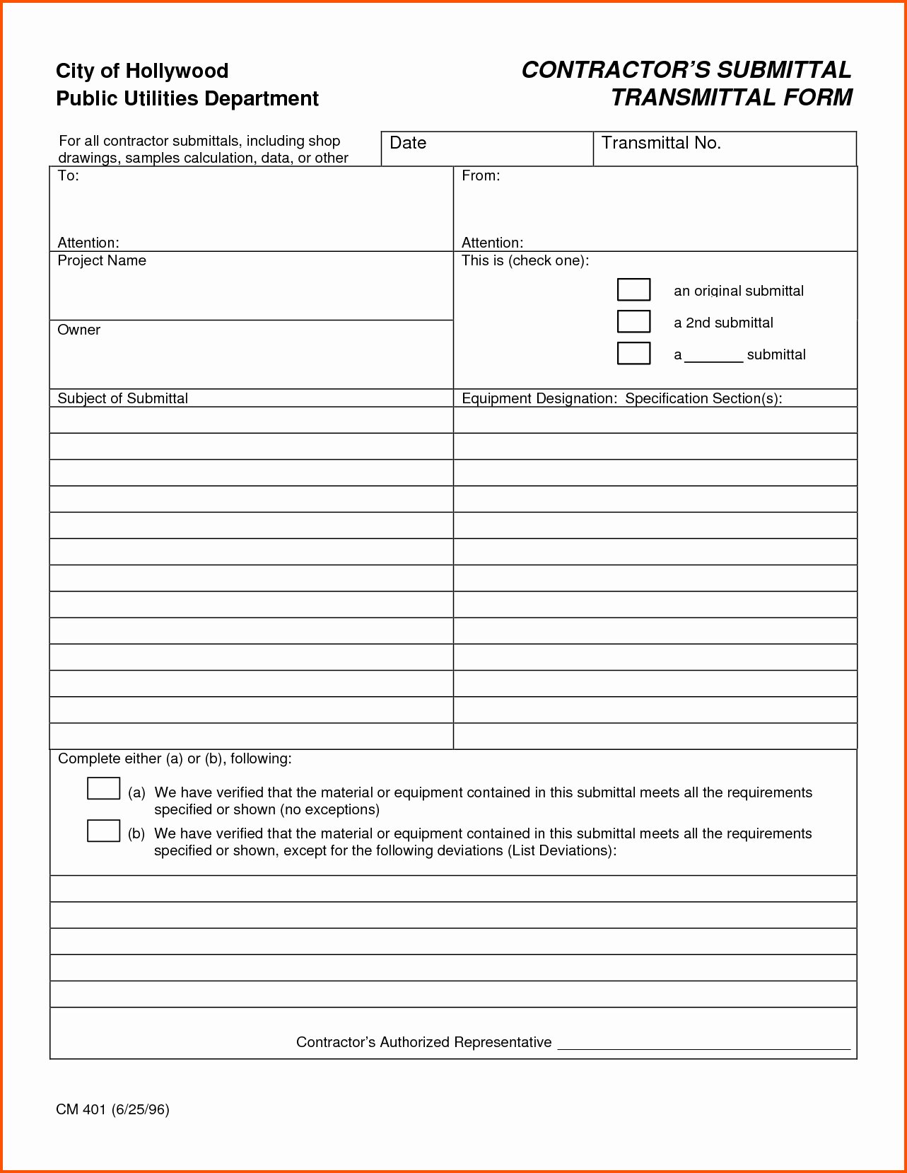 Construction Transmittal form Template Elegant Letter Transmittal Template Construction Samples