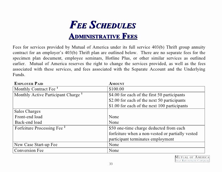 Consultant Fee Schedule Template Best Of Sample Full Service Proposal