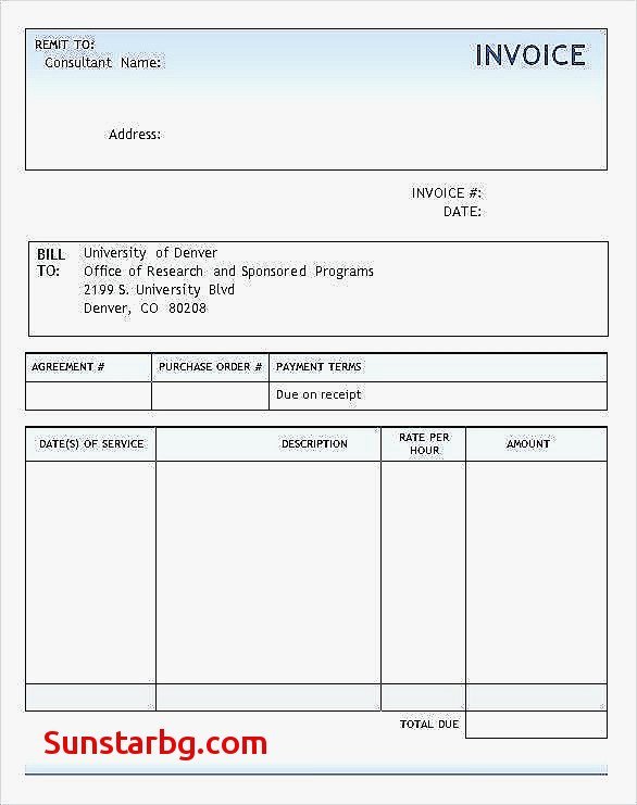 Consulting Invoice Template Word Beautiful Consultant Invoice Template Free Download Denryokufo