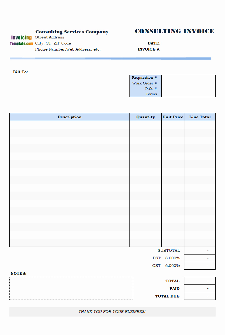 Consulting Invoice Template Word Lovely Consulting Invoice Template