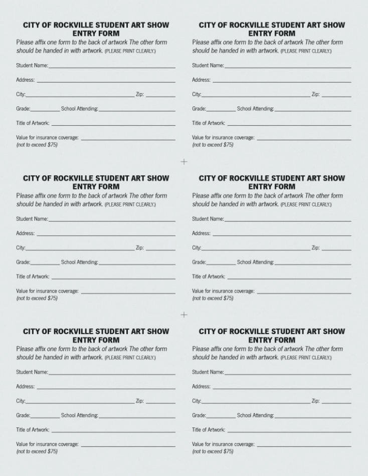 Contest Entry form Template Awesome Drawing Entry form Template