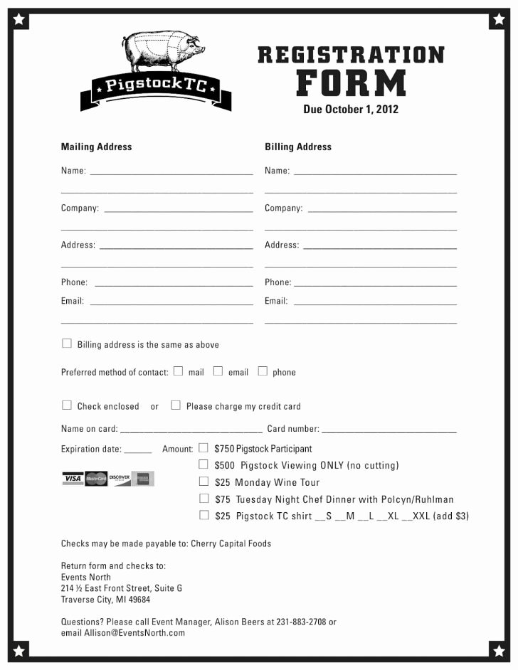 Contest Entry form Template Word Luxury New Customer Registration form Template