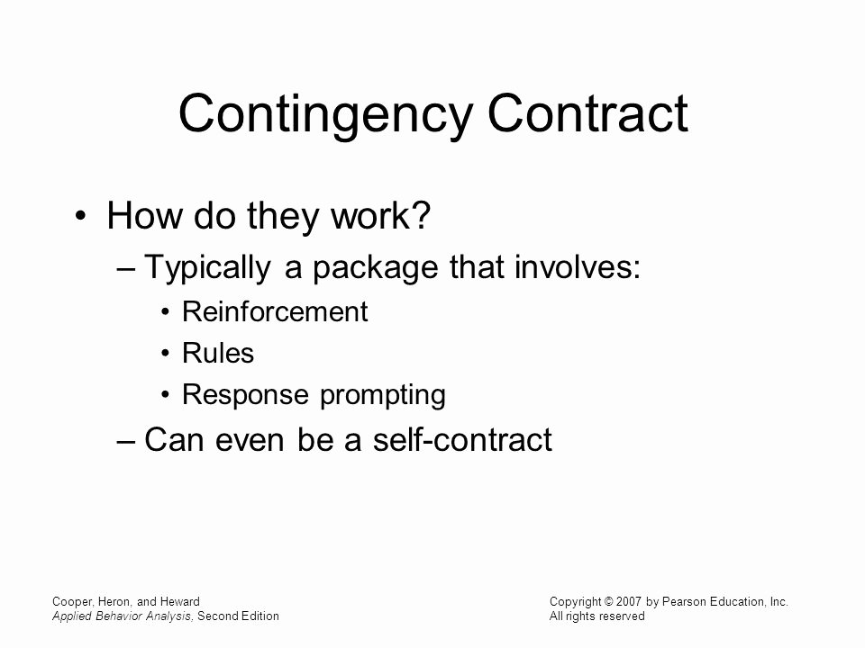 Contingency Contract Aba Fresh Chapter 26 Contingency Contracting token Economy and