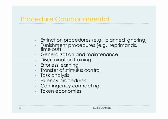 Contingency Contract Aba Fresh Il Modello Portamentale Aba