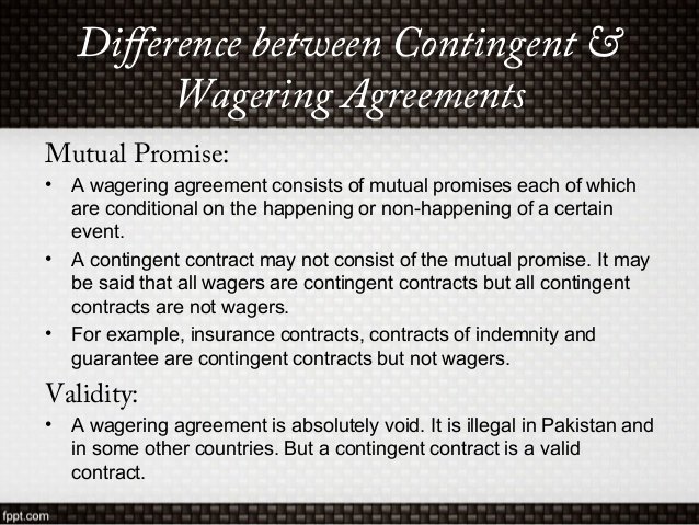 Contingency Contract Examples Best Of Contingent and Quasi Contract