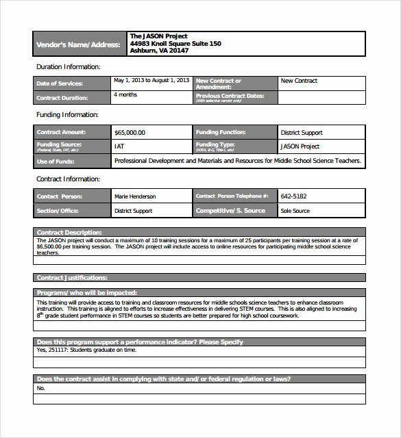 Contract Summary Template Lovely Sample Contract Summary 7 Documents In Pdf Word