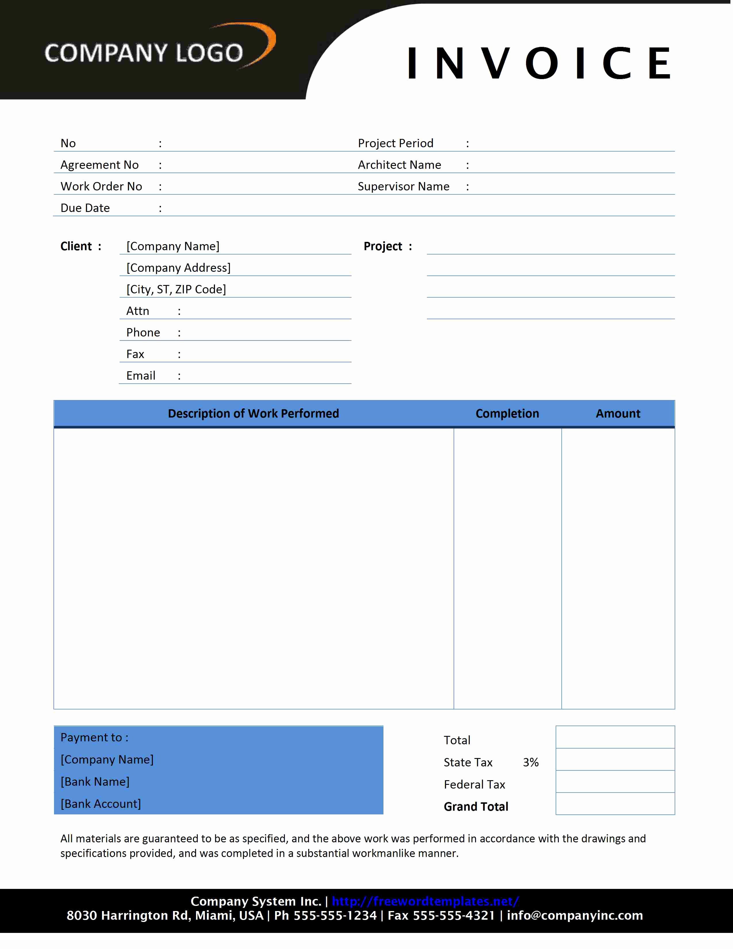 Contractor Invoice Template Excel Best Of Contractor Invoice Template Uk