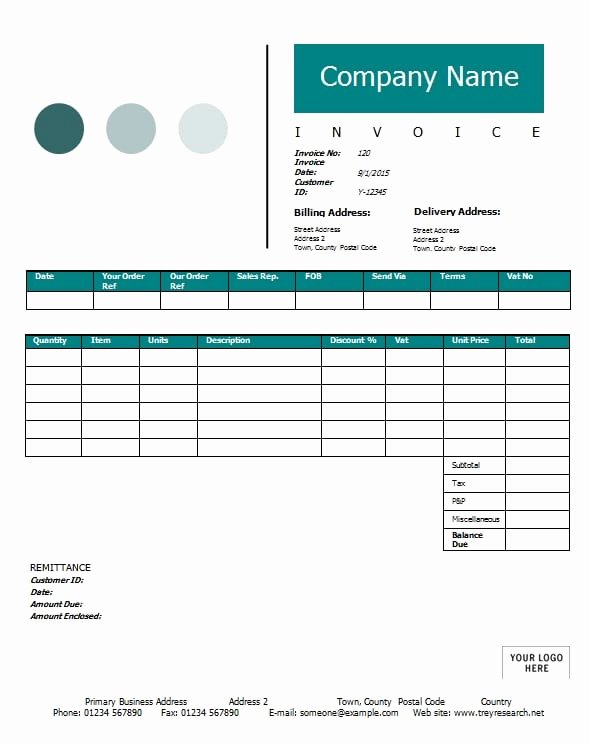 Contractor Invoice Template Excel New Contractor Invoice Template Printable Word Excel