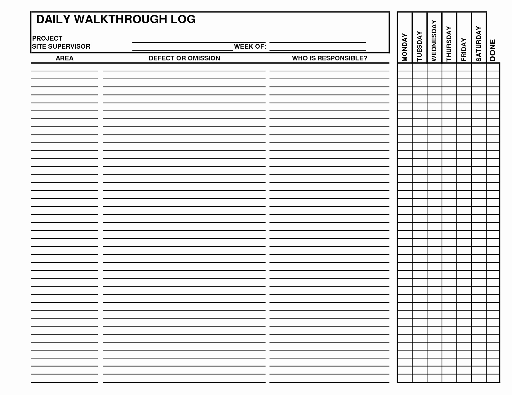 Contractors Daily Log Book Awesome Best S Of Daily Log Examples Daily Log Book