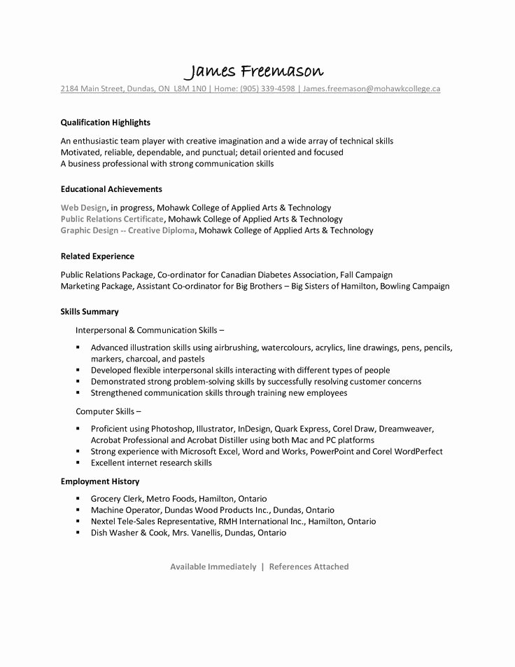 Cook Description for Resume Lovely Line Cook Resume Sample James Freemason