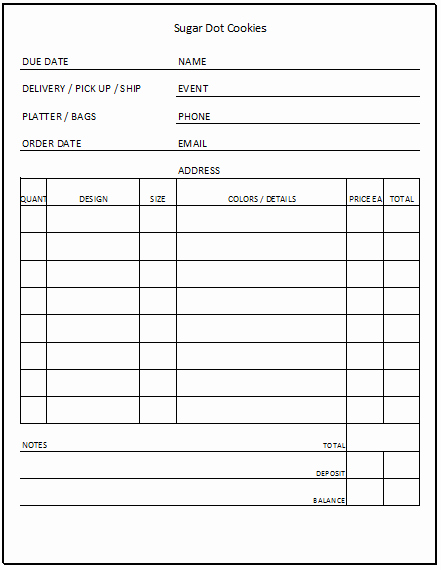 Cookie order form Template Beautiful Just Click Her for My Cookie order form It Will Take You