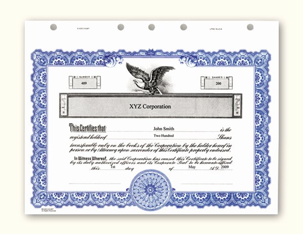 Corporate Seal Template Word Elegant Corporate Stock Certificates