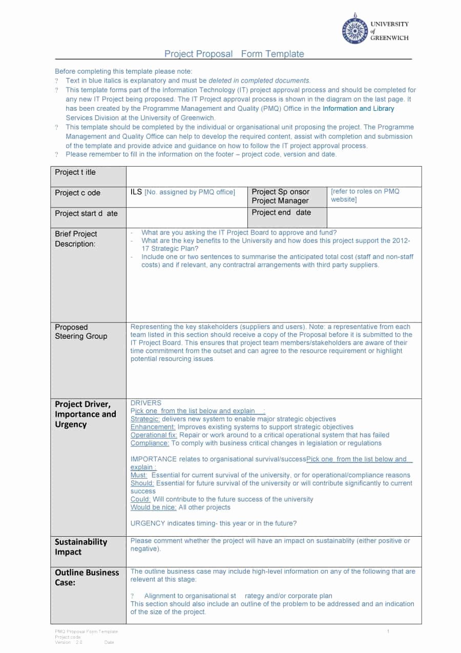 Corporate Video Proposal Template Beautiful 43 Professional Project Proposal Templates Template Lab