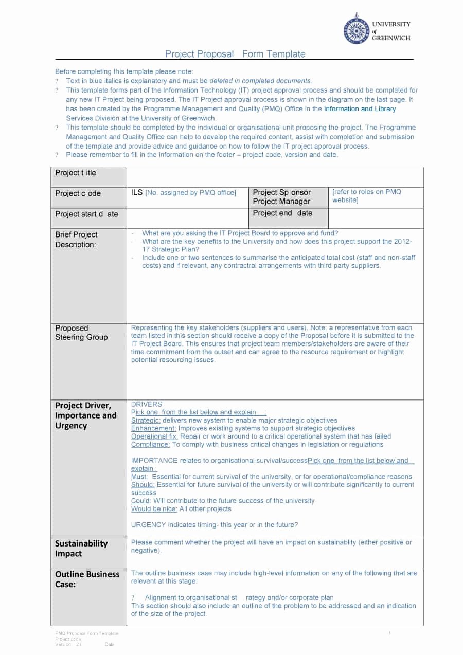 Corporate Video Proposal Template Beautiful 43 Professional Project Proposal Templates Template Lab