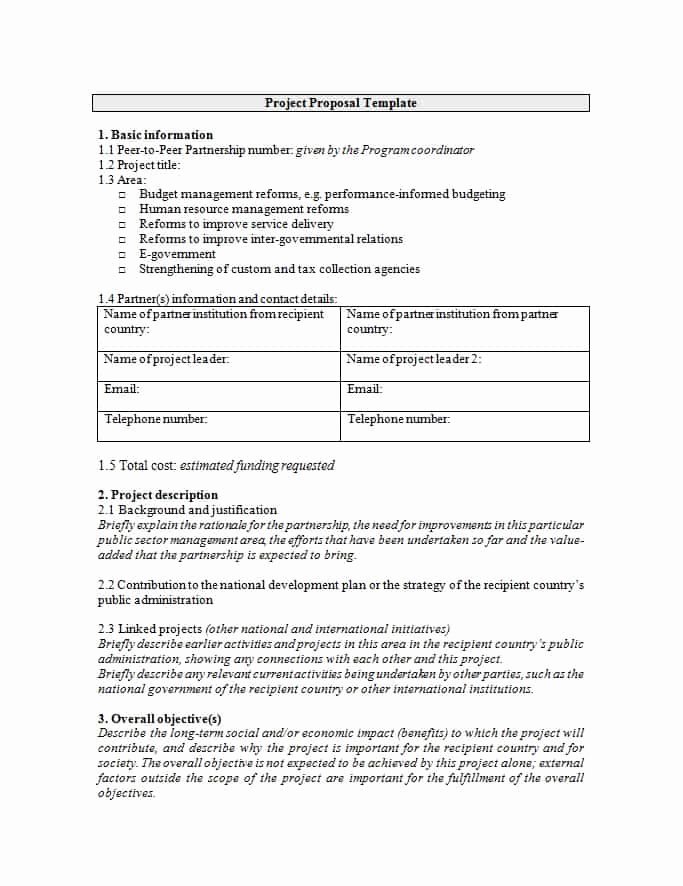 Corporate Video Proposal Template Best Of 43 Professional Project Proposal Templates Template Lab