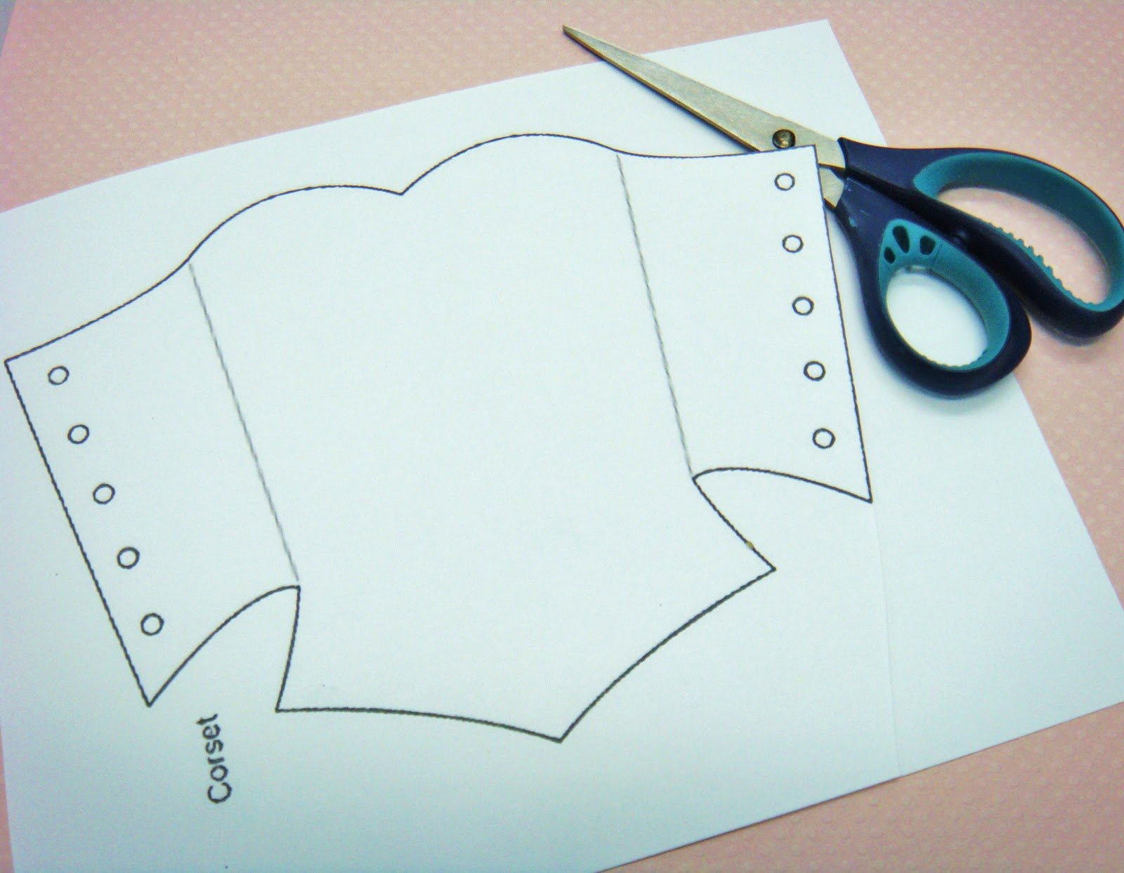 Corset Invitation Template Free Awesome Corset Template Doll Tutorials Sewing