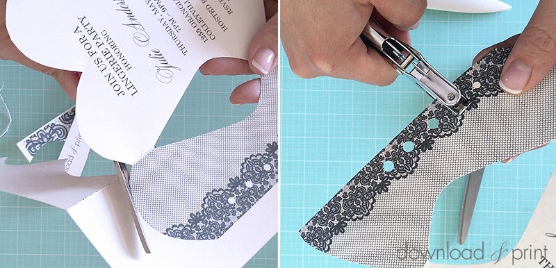 Corset Invitation Template Free Lovely Diy Lace Up Corset Invitation