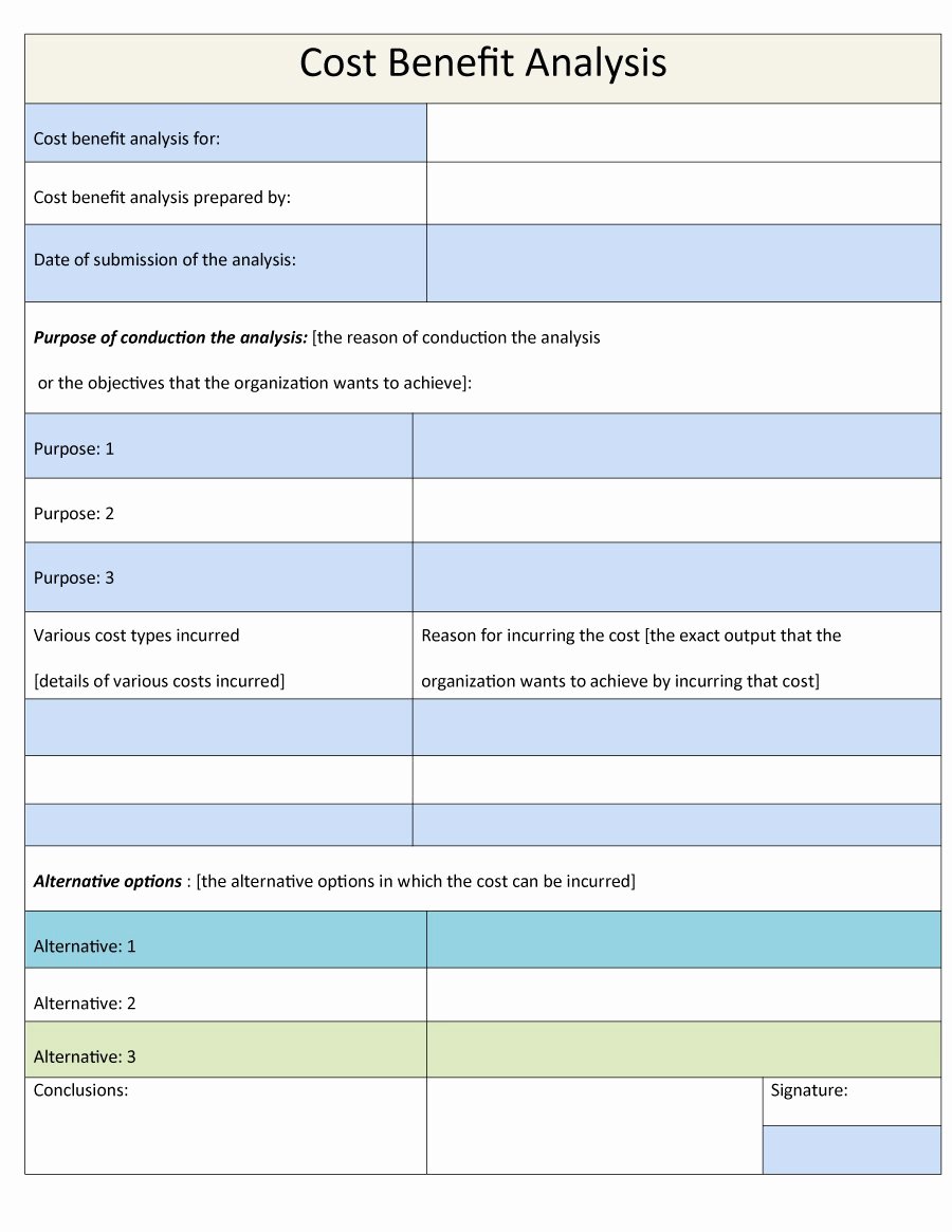 Cost Benefit Analysis Template Excel Microsoft Best Of 40 Cost Benefit Analysis Templates &amp; Examples Template Lab