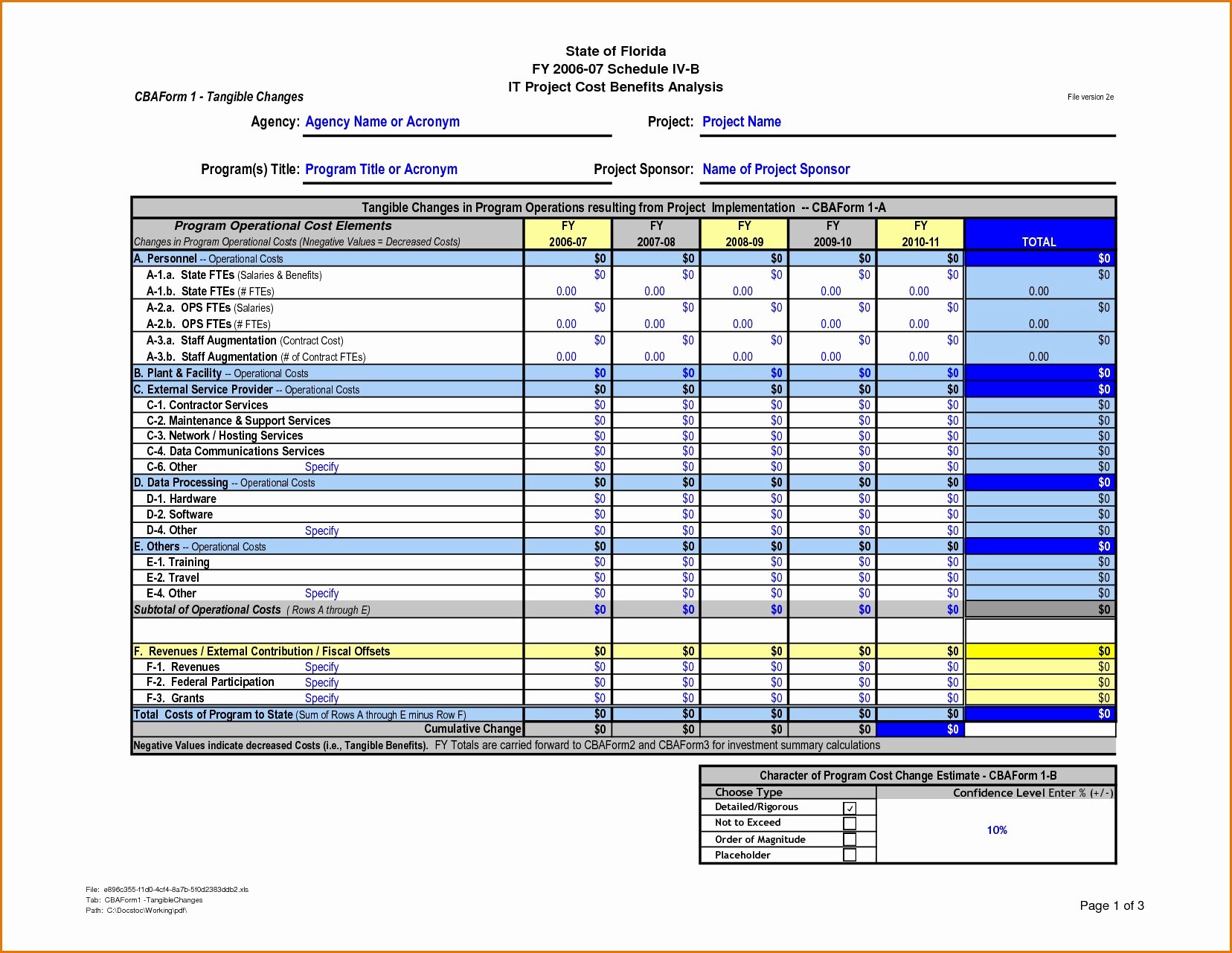 Cost Benefit Analysis Template Excel Microsoft New Cost Benefit Analysis Template In Excel – Guatemalago