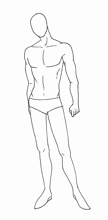 Costume Design Template Male Best Of Fashion Design