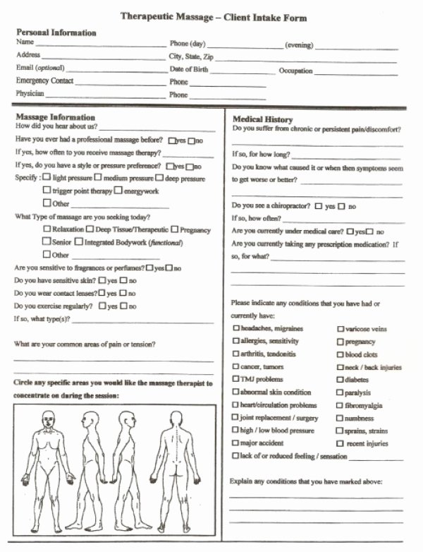 Counseling Intake form Template Inspirational Magical Home