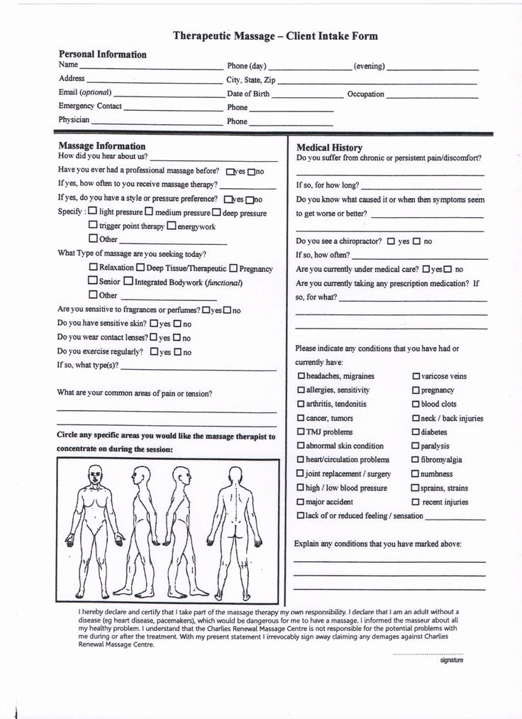 Counseling Intake form Template Unique Client Intake form