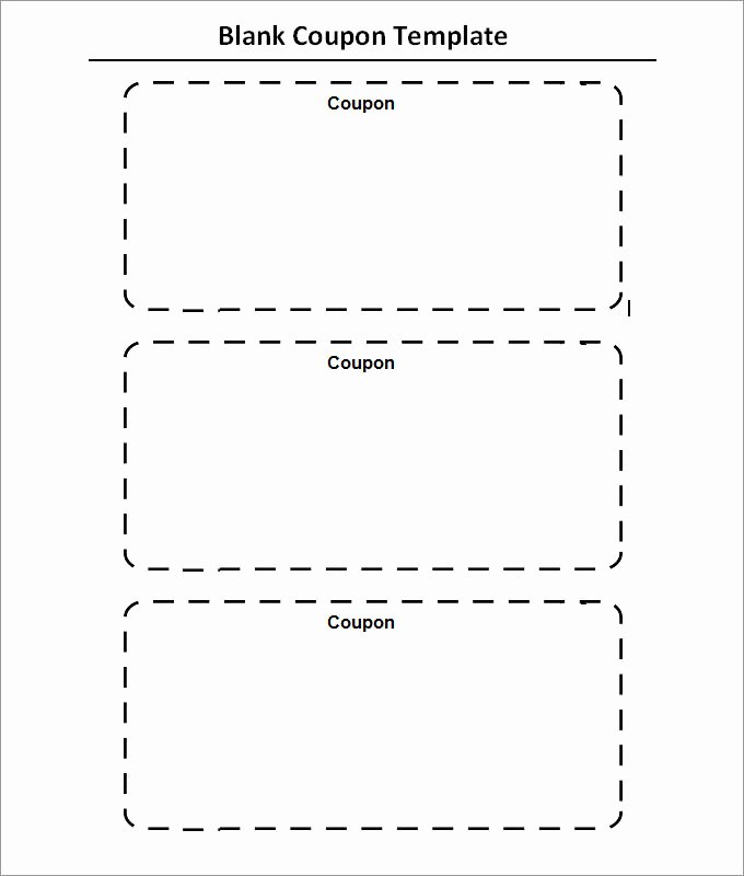 Coupon Template Word Lovely Coupon Template Word