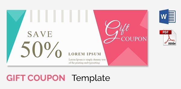 Coupon Template Word Luxury Blank Coupon Templates – 26 Free Psd Word Eps Jpeg