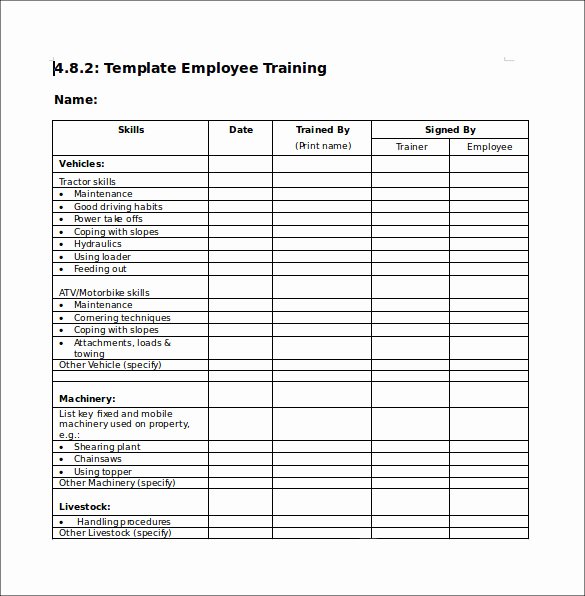 Course Evaluation Template Word Best Of Training Checklist Sample 14 Documents In Pdf Word