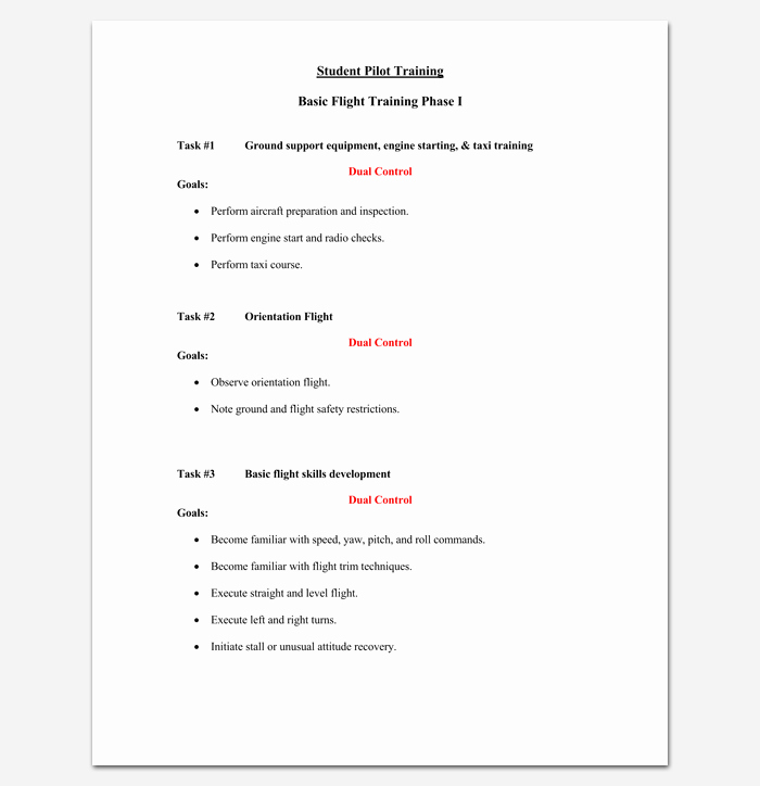 Course Outline Template Word Inspirational Training Course Outline Template 24 Free for Word &amp; Pdf