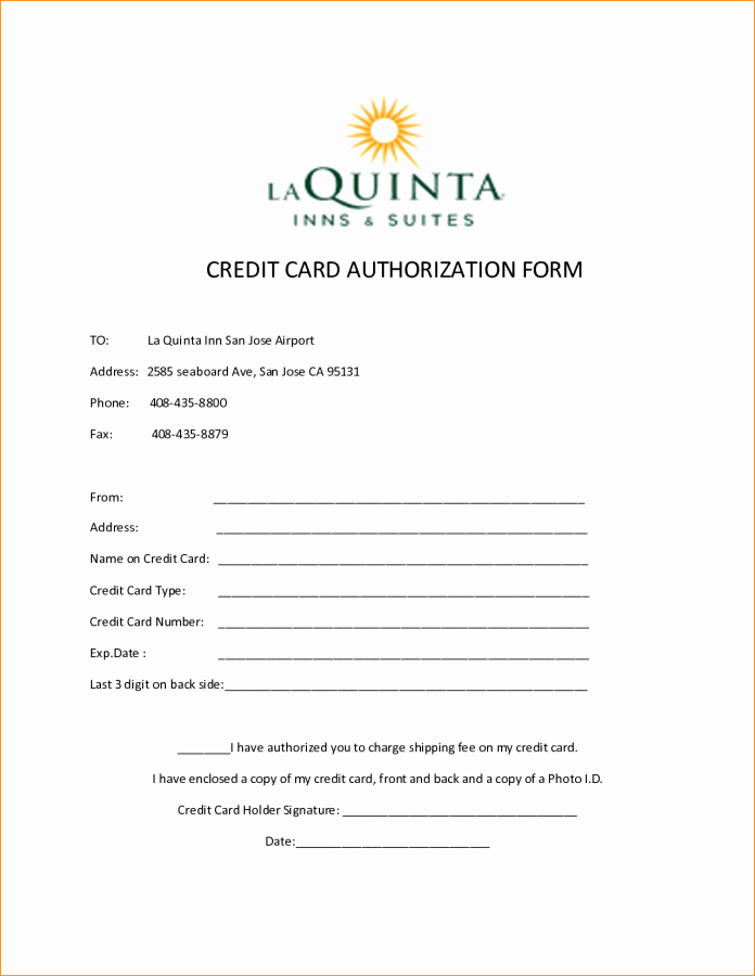 Credit Card Authorization form Word Unique Elsevier social Sciences Education Redefined