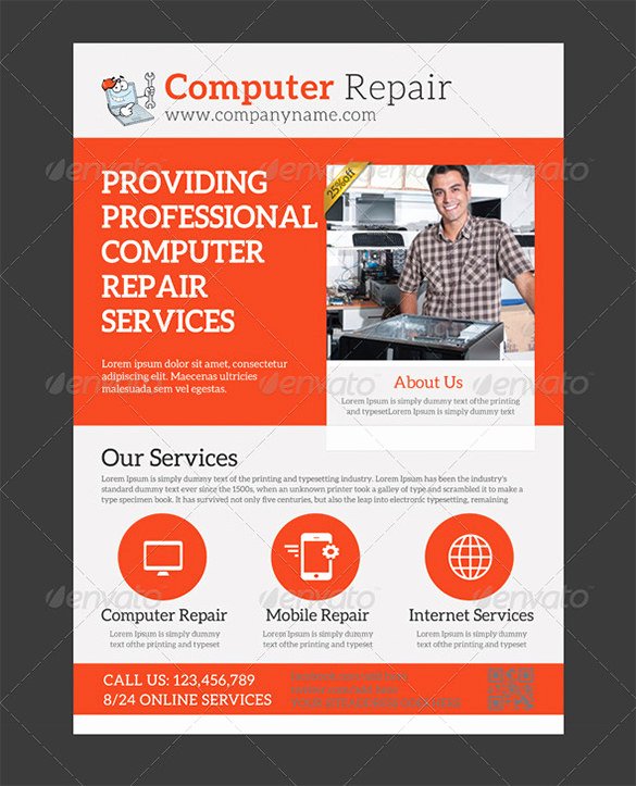 Credit Repair Flyer Template Awesome 26 Puter Repair Flyer Templates Psd Ai Eps format