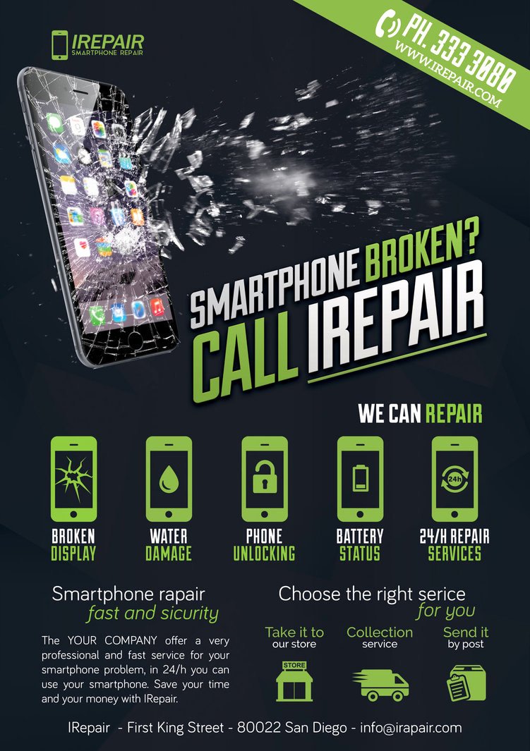 Credit Repair Flyer Template Best Of Smartphone Repair 3 Flyer Poster by Giunina On Deviantart