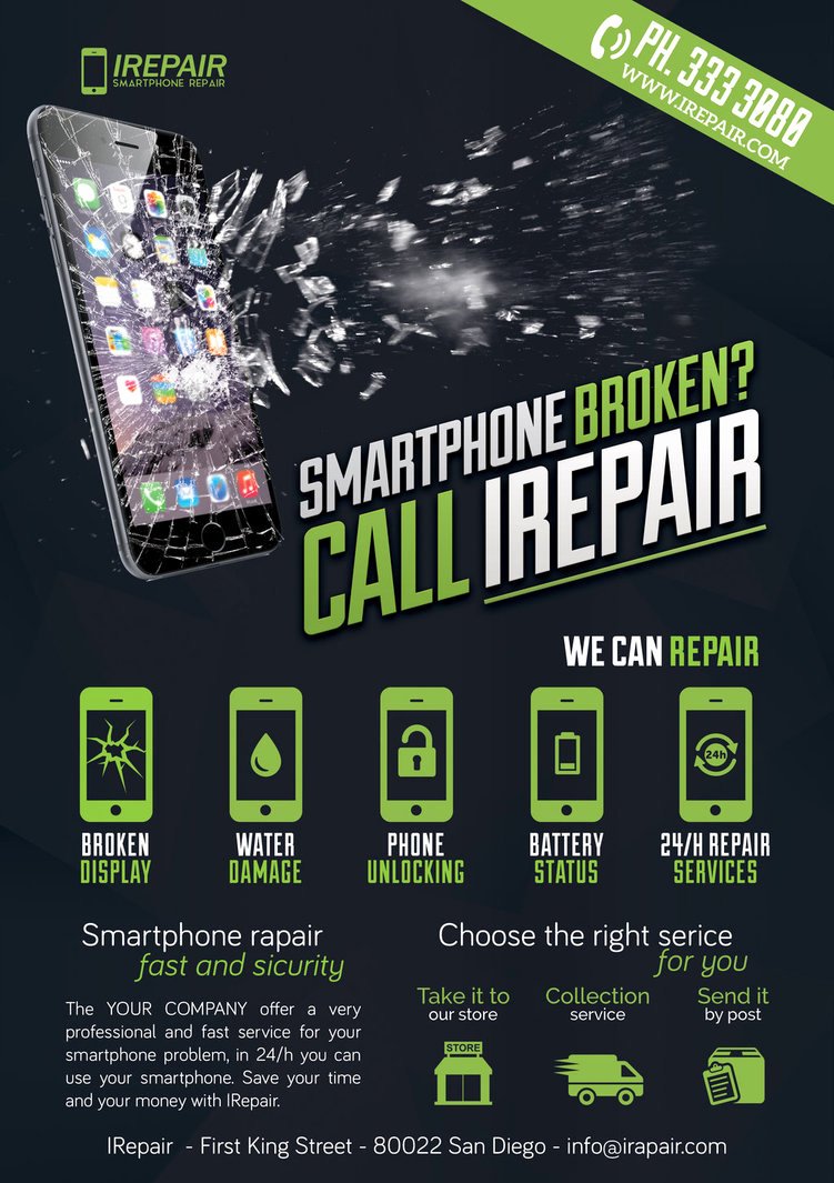 Credit Repair Flyer Template Best Of Smartphone Repair 3 Flyer Poster by Giunina On Deviantart