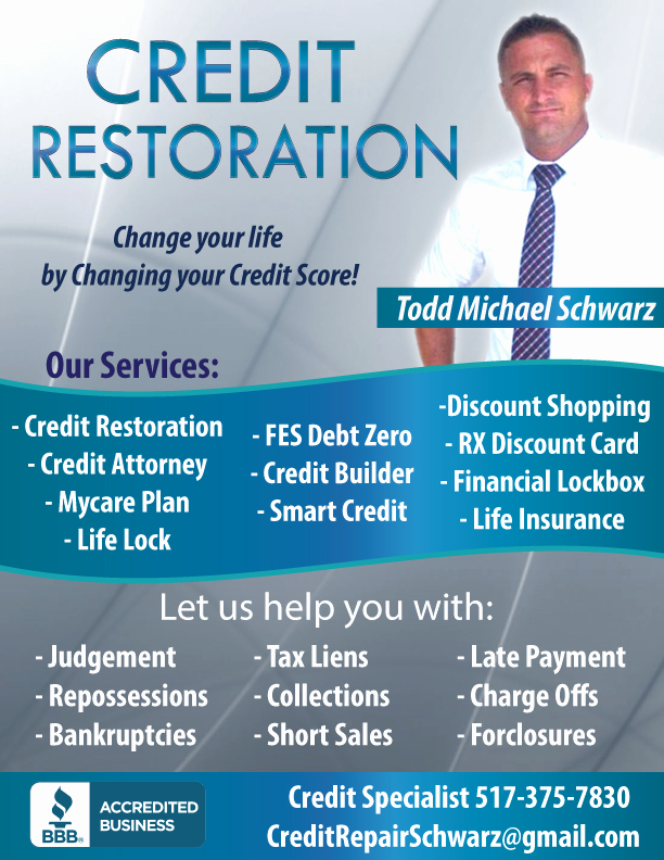 Credit Repair Flyer Template Luxury Business Flyers Thunderfish Media