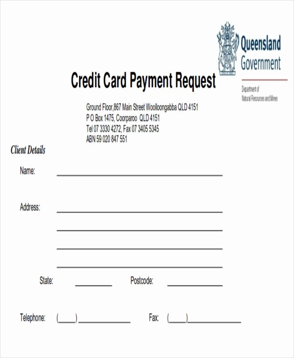 Credit Request form Best Of Sample Payment Request form 12 Examples In Word Pdf