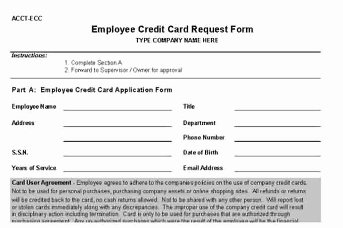 Credit Request form Fresh Internal Control Procedures for Small Business Checklist