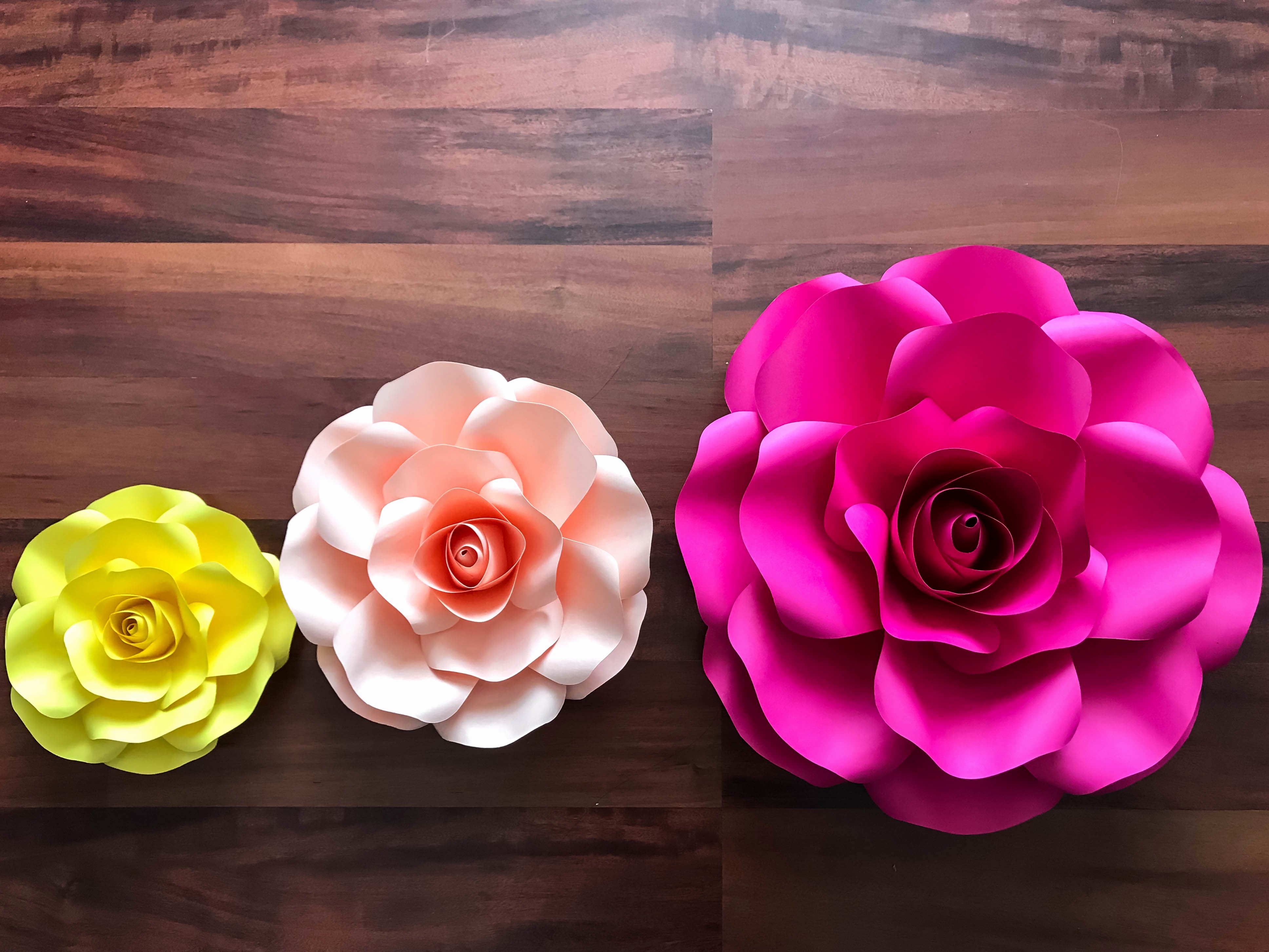 Cricut Paper Roses Beautiful thecraftysag Svg Png Bo Of 5 Sizes Rose Paper Flower