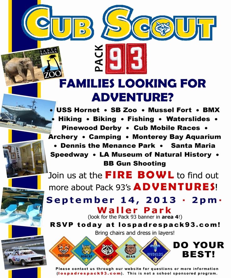 Cub Scout Flyer Template Best Of Cub Scout Join Night Flyer Google Search Let Our 15