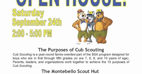 Cub Scout Flyer Template New Cub Scout Recruitment Flyer Template