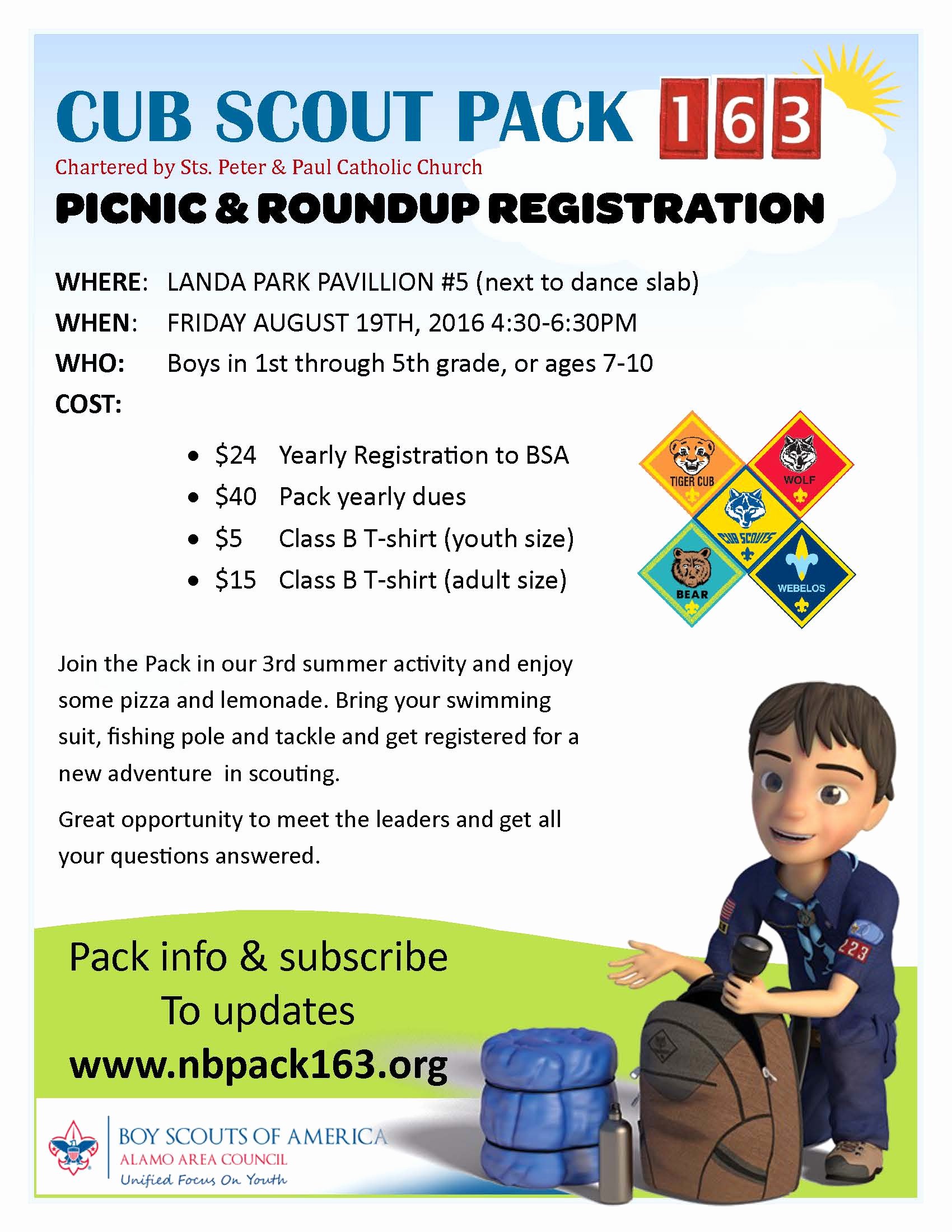 Cub Scout Flyer Template New Join Cub Scouts