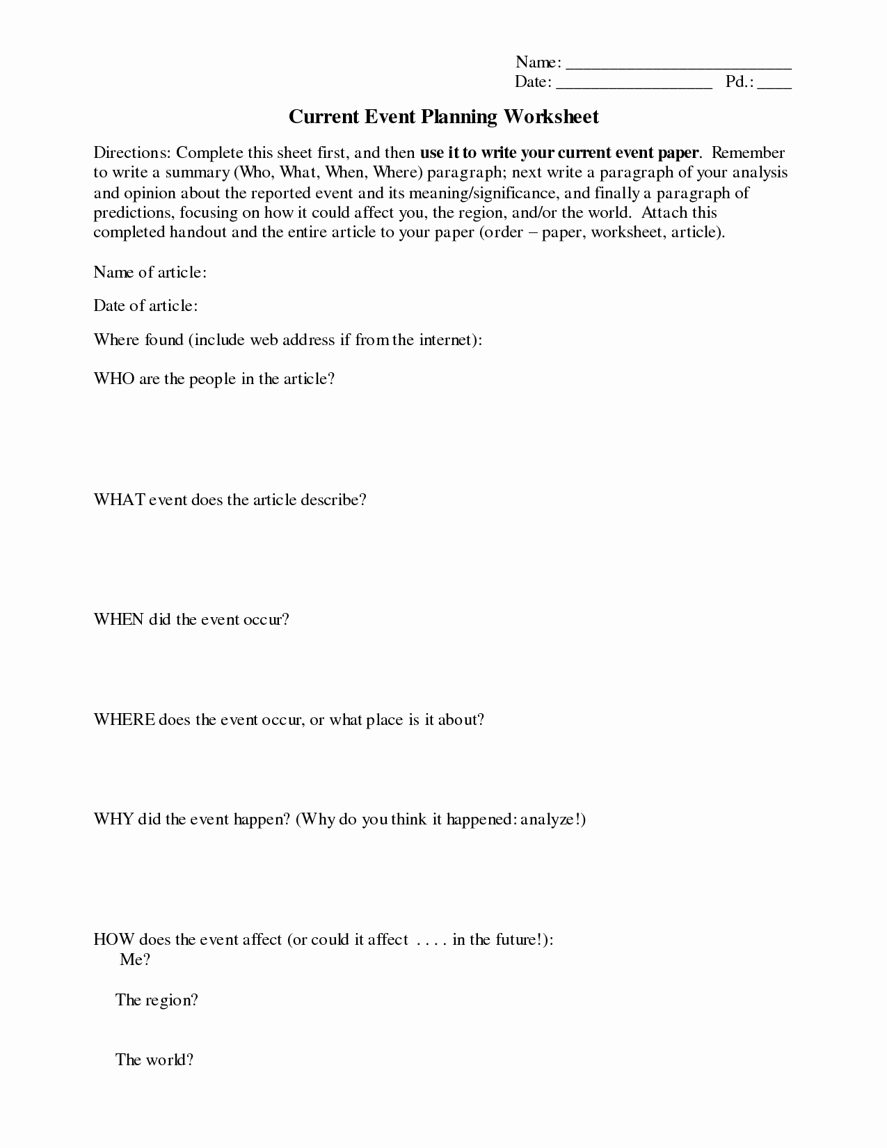 Current event Paper Sample New 16 Best Of Cash Flow Bud Worksheet Template