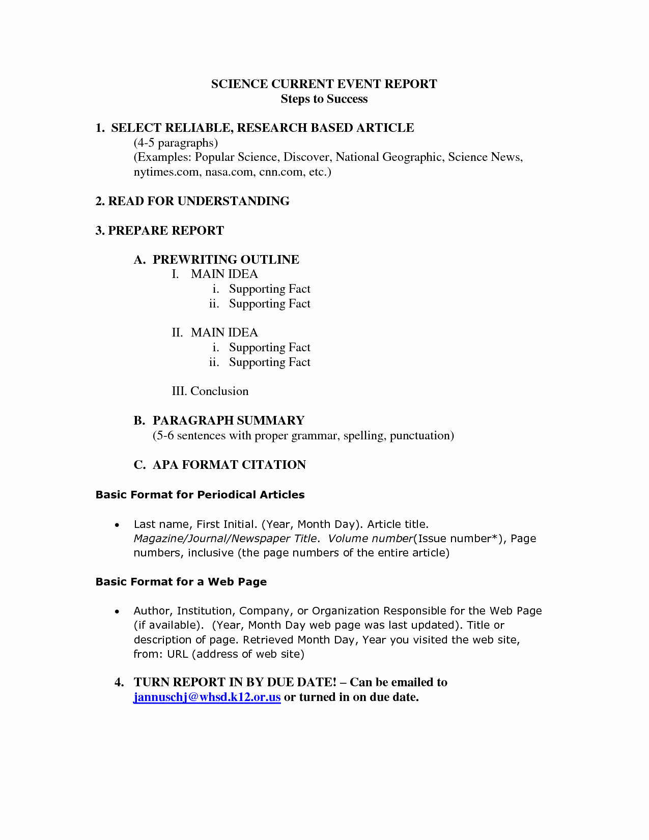 Current events Paper Outline New 26 Of Science Current events Worksheet Template