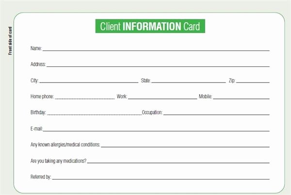 Customer Information Card Template Elegant 25 Best Gift Certificate Templates Images On Pinterest